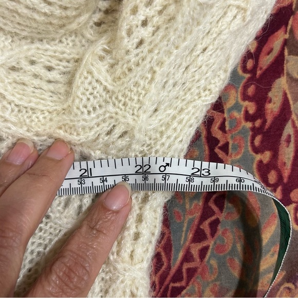 Women's Pink Knit Sweater - Picture 12 of 12